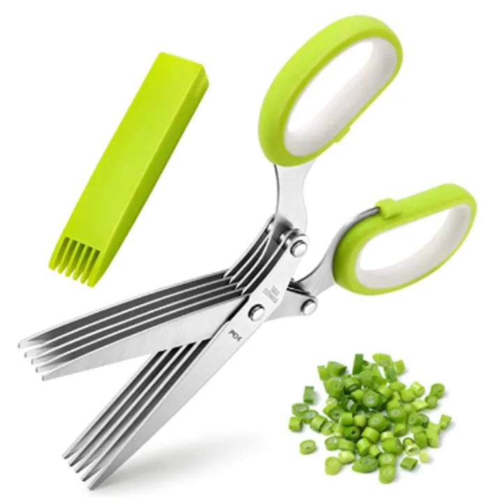 Herb Scissors (5‑Blade)